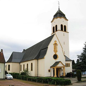 Heusweiler-Holz - Kath. Pfarrheim (hinter der Kirche St. Josef)