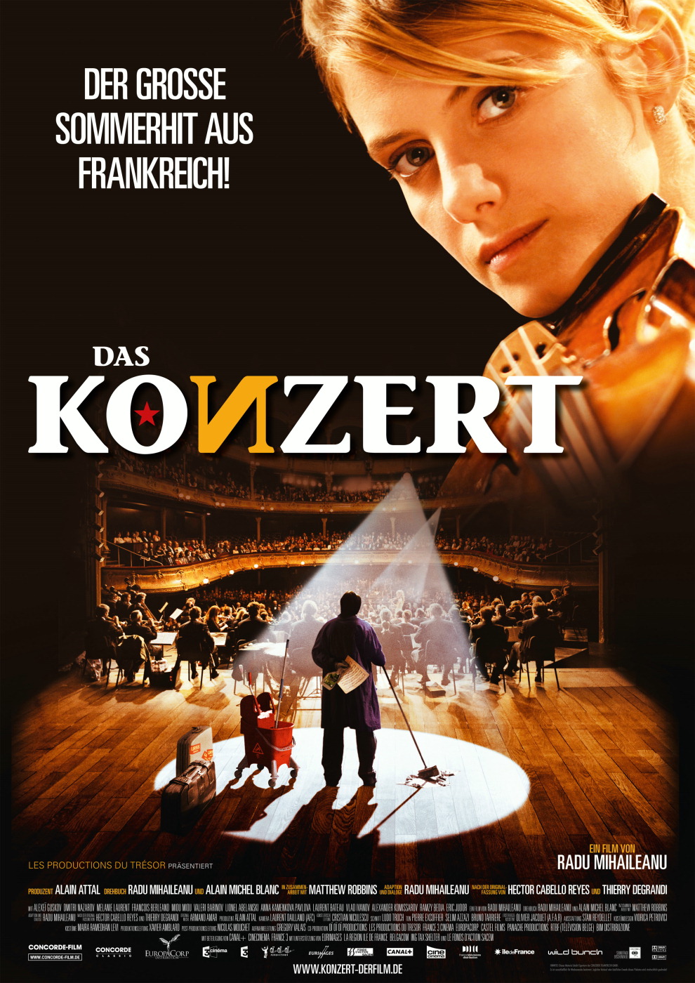Film "Das Konzert" mit Live-Musik von "Klassik-Duo"