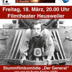 Stummfilmkomödie „Der General“ von und mit Buster Keaton