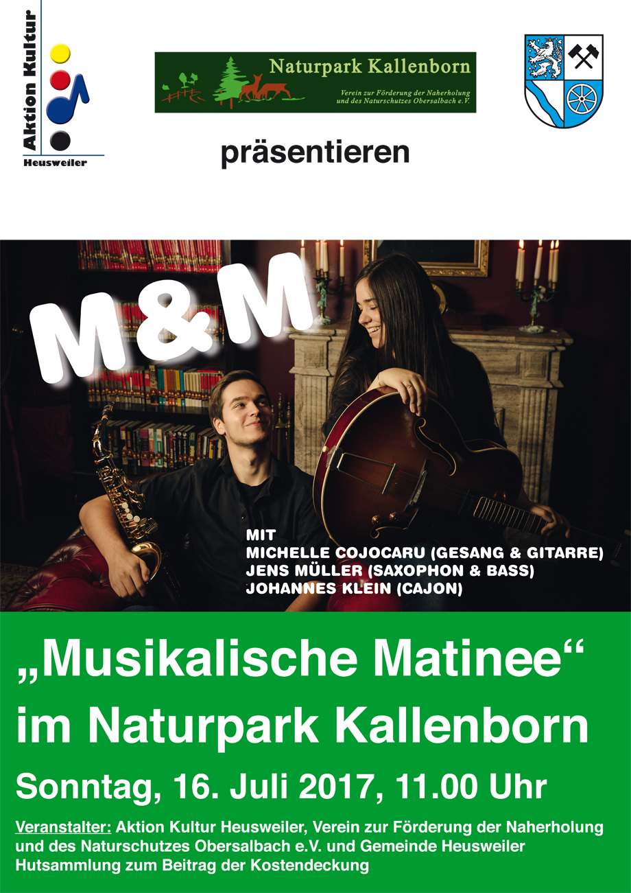 Musikalische Matinée im Naturpark Kallenborn mit M & M