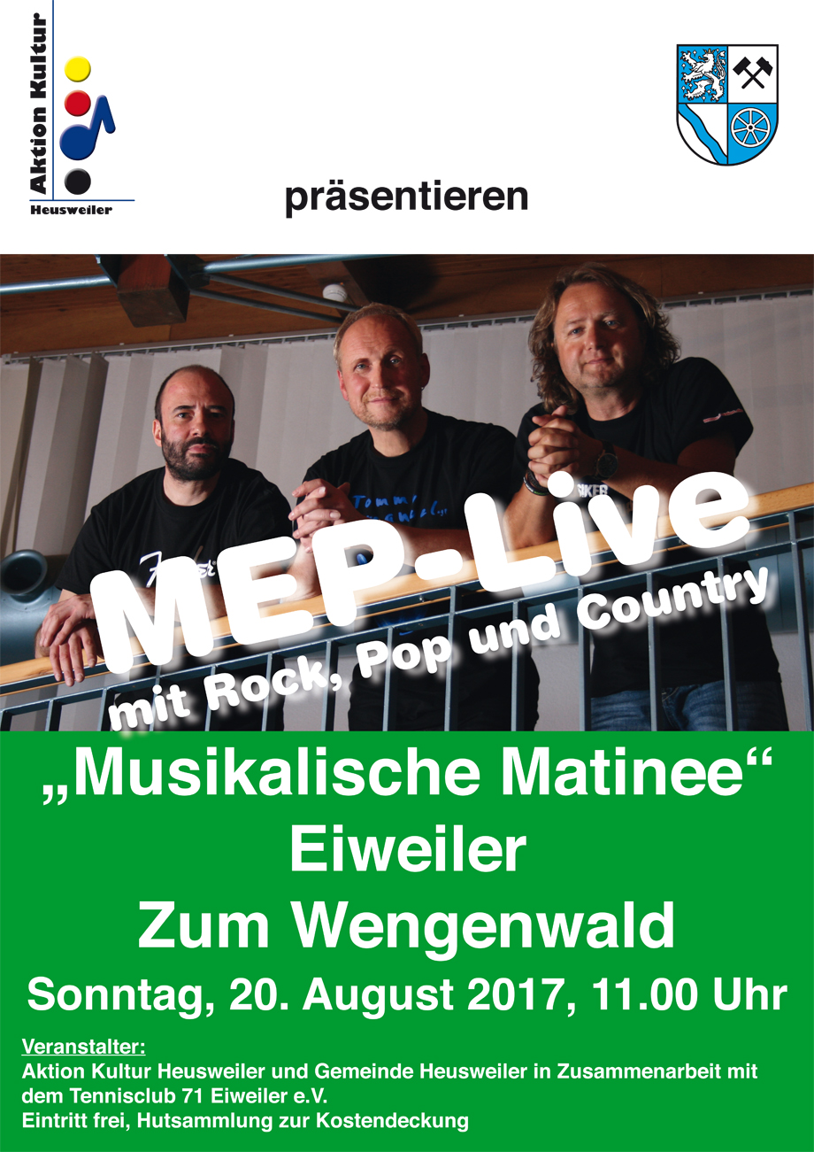 Musikalische Matinée in Eiweiler mit MEP - LIVE