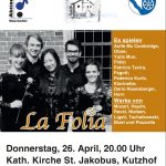 Frühlingskonzert mit dem Quintett „La Folía“