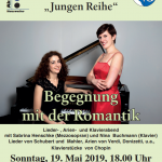 Begegnung mit der Romantik II mit Sabrina Henschke (Mezzosopran) und Nina Buchmann(Klavier)