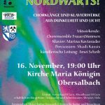 Chorensemble „FrauenStimmen“ Saarbrücken mit dem Programm „Nordwärts"