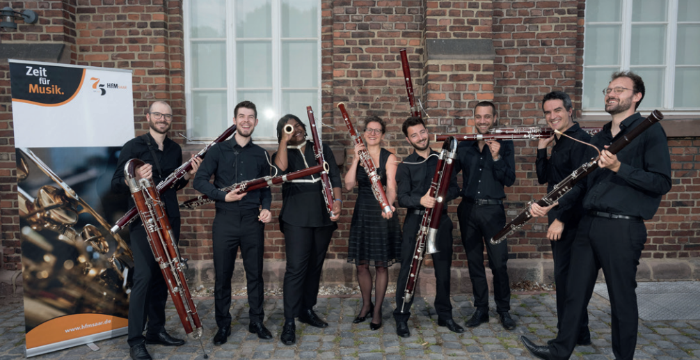 „Eine musikalische Reise mit 8 Fagotten" mit dem Ensemble "Saarfagotte"
